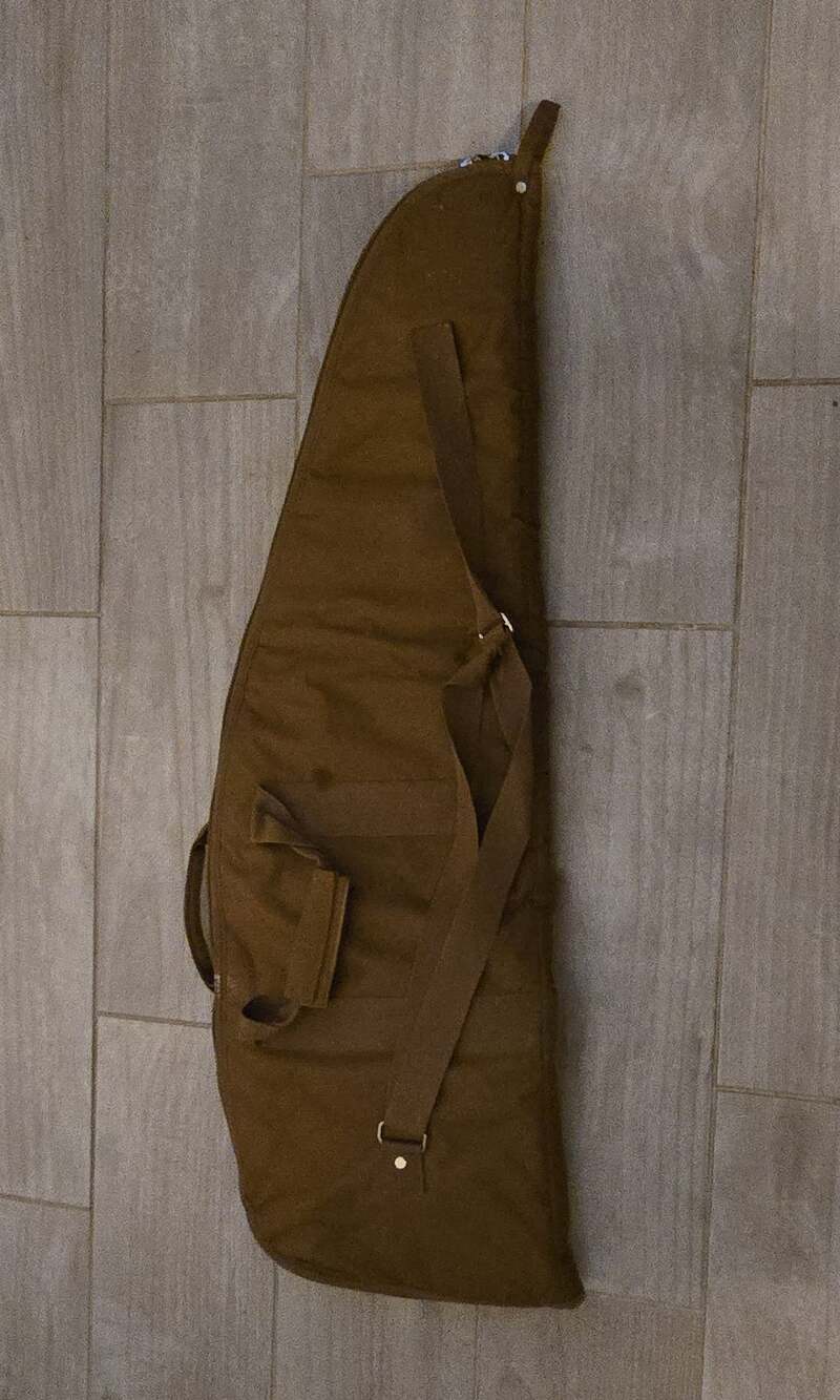 Avery Heritage Canvas Shotgun Case Brown